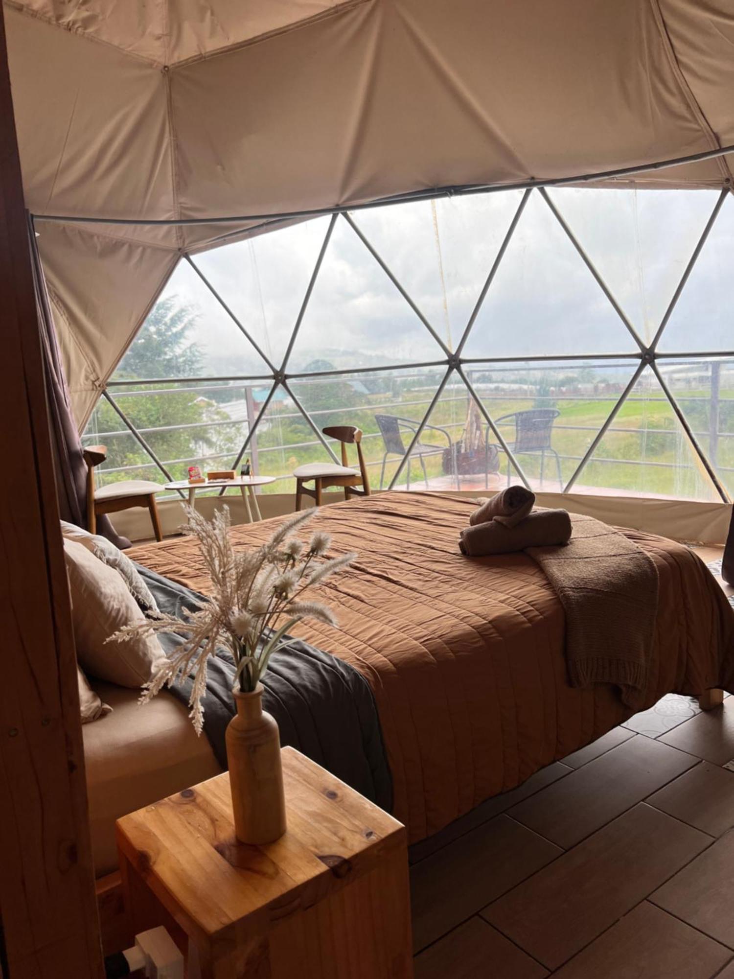 Green Noise Glamping Fraijanes Buitenkant foto