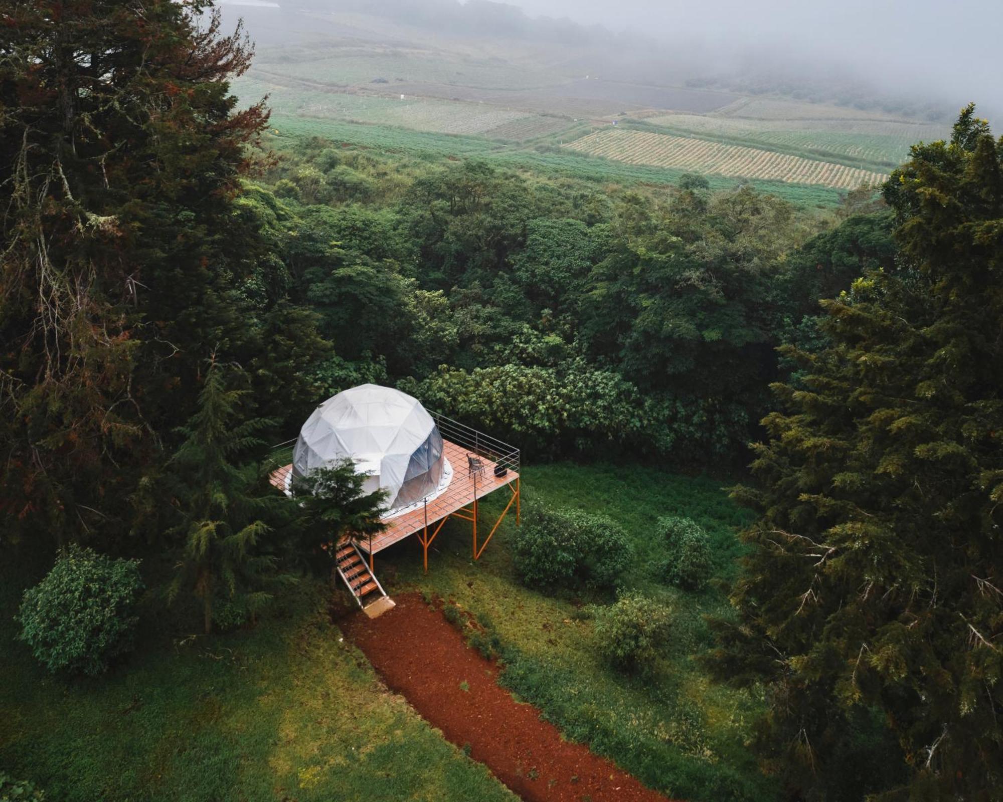 Green Noise Glamping Fraijanes Buitenkant foto